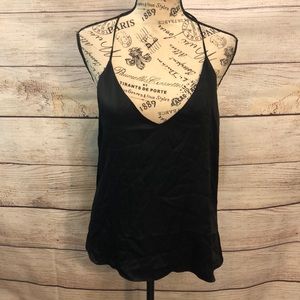 Reformation Camisole Tank Black Size Small